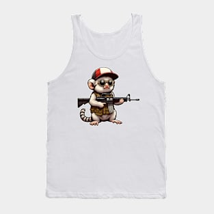 Tactical Marmoset Monkey Tank Top